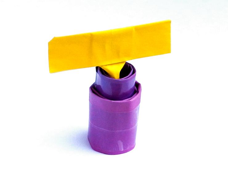 Domino omkeerhindernis van papier Domino omkeerhindernis van papier