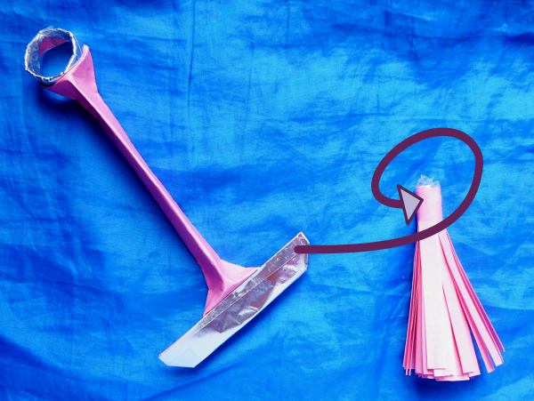 Tassel maken van papier