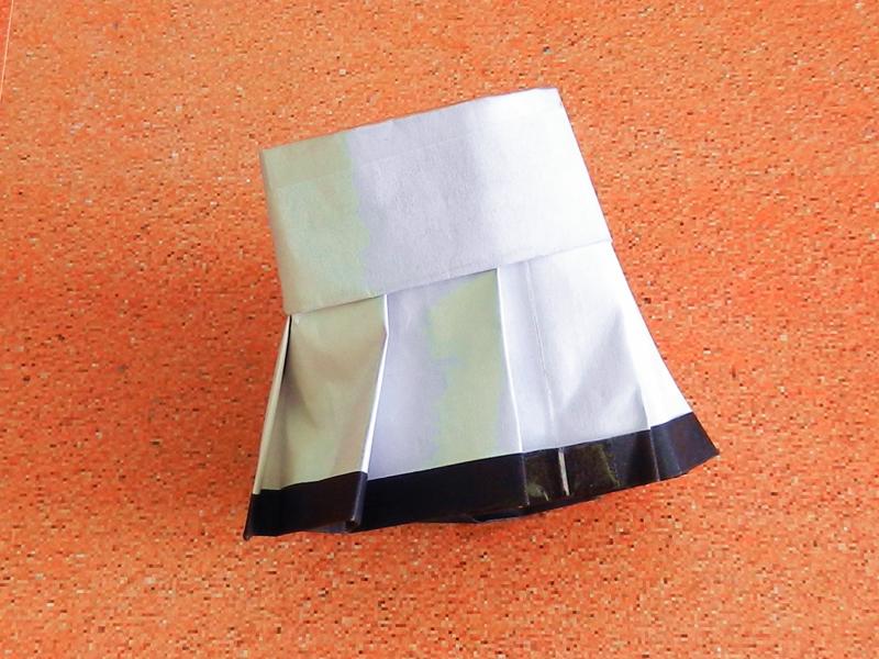 Origami tennisrokje Origami tennisrokje