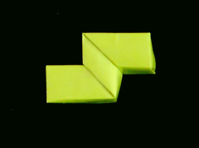 Origami Tetris blokje