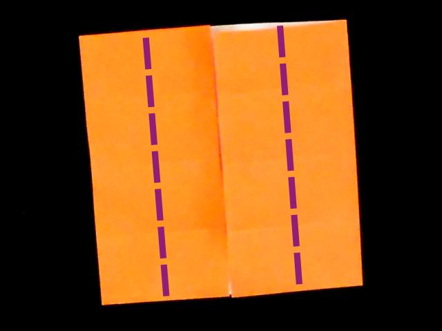 Origami Tetris maken