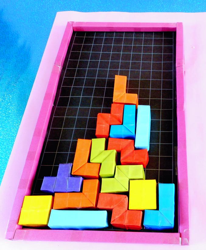 Origami Tetris