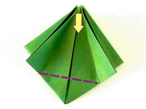 Make an Origami Thistle Make an Origami Thistle