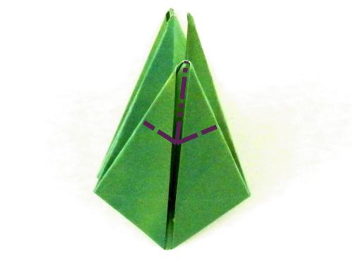 Make an Origami Thistle Make an Origami Thistle