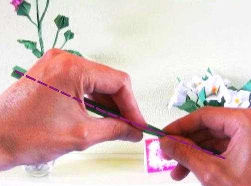 Make an Origami Thistle