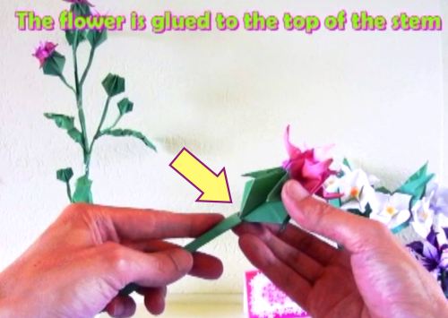 Make an Origami Thistle