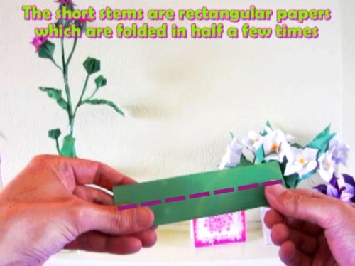 Make an Origami Thistle