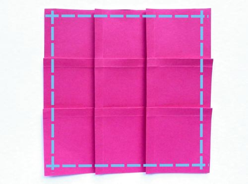 Make an Origami Tic Tac Toe game