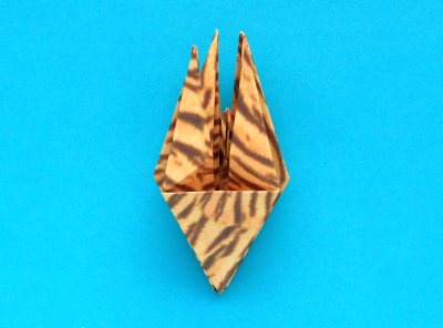 origami tiger folding instructions