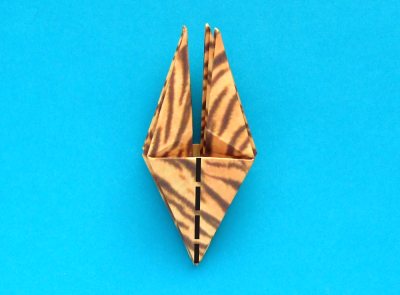 origami tiger folding instructions