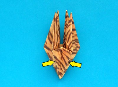 origami tiger folding instructions