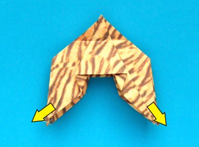 origami tiger folding instructions