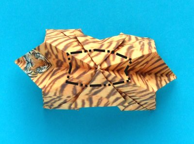 origami tiger folding instructions