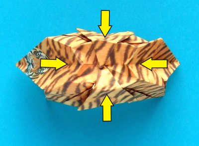 origami tiger folding instructions