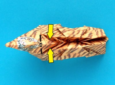 origami tiger folding instructions