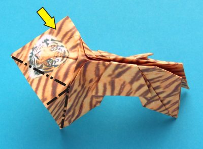 origami tiger folding instructions