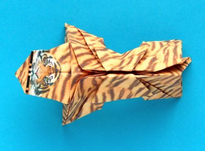 origami tiger folding instructions