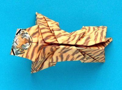 origami tiger folding instructions