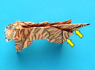 origami tiger folding instructions