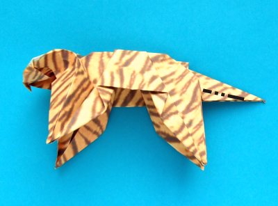 origami tiger folding instructions