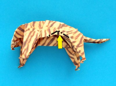 origami tiger folding instructions