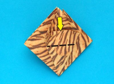 origami tiger folding instructions