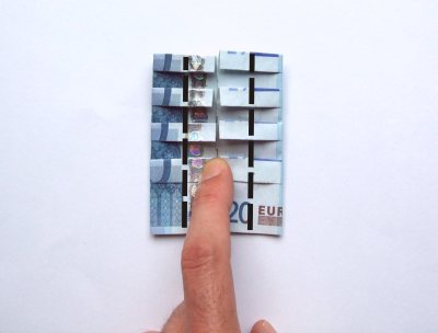 Origami Toren van Pisa maken Origami Toren van Pisa maken