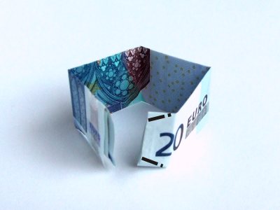 Origami Toren van Pisa maken Origami Toren van Pisa maken