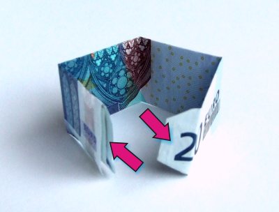 Origami Toren van Pisa maken Origami Toren van Pisa maken