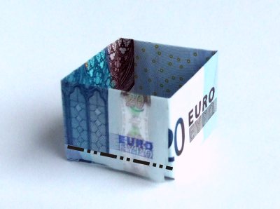 Origami Toren van Pisa maken Origami Toren van Pisa maken