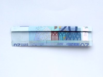 Origami Toren van Pisa maken Origami Toren van Pisa maken