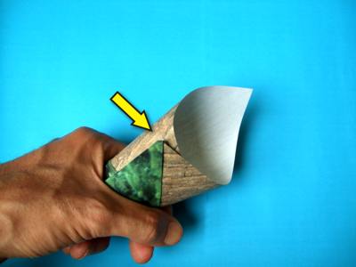 diagrammen voor een origami boom