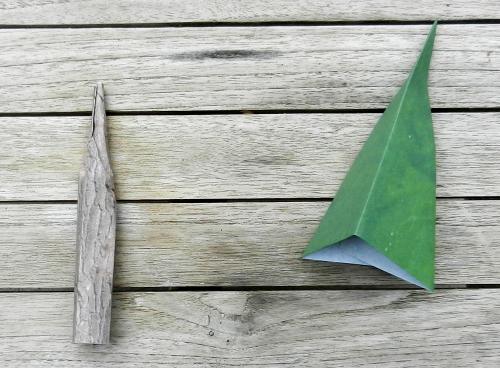 Origami boom vouwen Origami boom vouwen