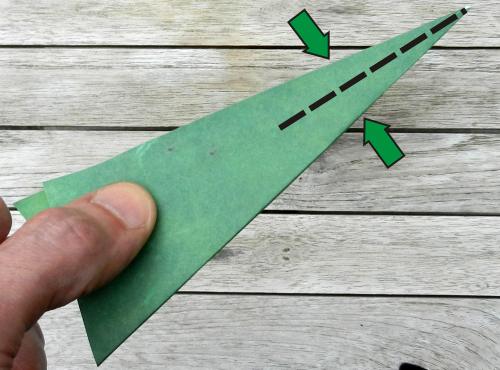 Origami boom vouwen Origami boom vouwen