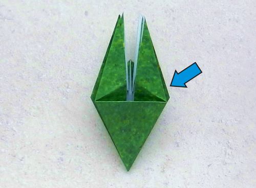 origami T-Rex dino step by step folding instructions