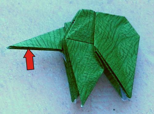 Origami Triceratops diagrams