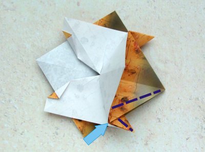 een origami schildpad van papier maken een origami schildpad van papier maken