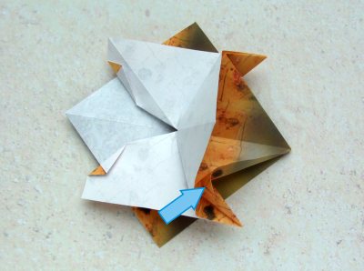 een origami schildpad van papier maken een origami schildpad van papier maken