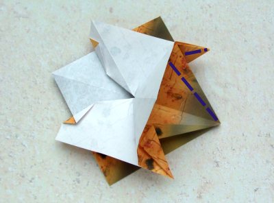 een origami schildpad van papier maken een origami schildpad van papier maken