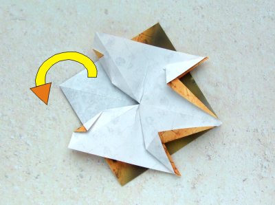 een origami schildpad van papier maken een origami schildpad van papier maken