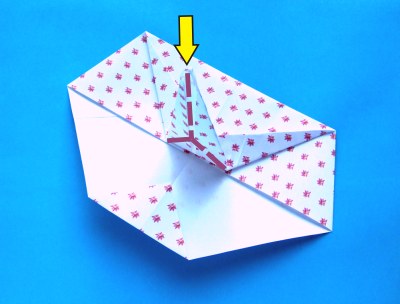 how to fold an origami umbrella