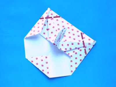 how to fold an origami umbrella