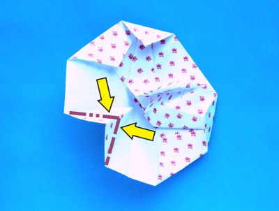 how to fold an origami umbrella