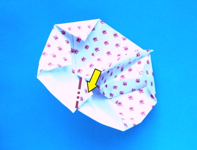 how to fold an origami umbrella