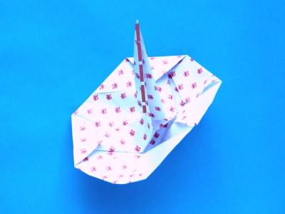 how to fold an origami umbrella