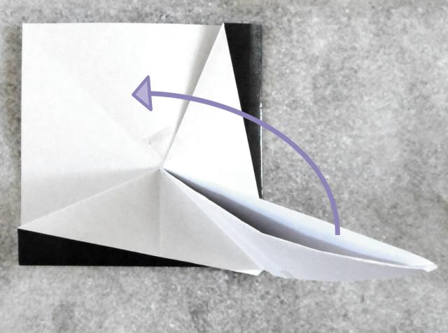 Origami paraplu maken Origami paraplu maken