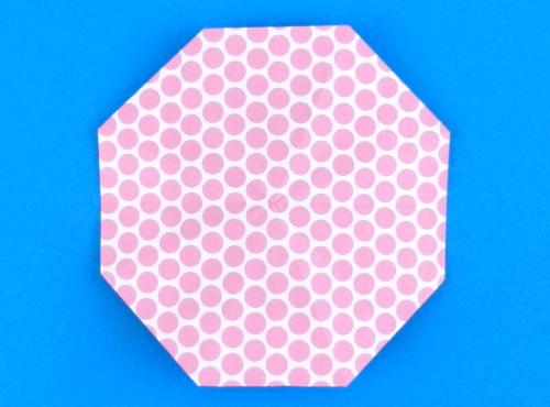 How to fold an Origami Umbrella