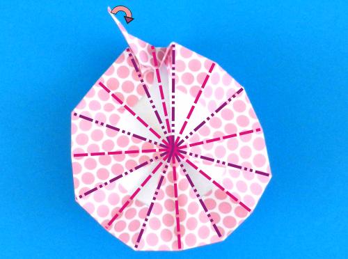 How to fold an Origami Umbrella How to fold an Origami Umbrella