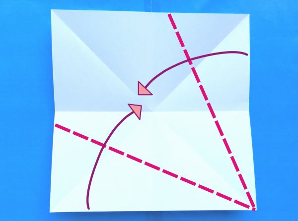 Origami Eenhoorn vouwen Origami Eenhoorn vouwen