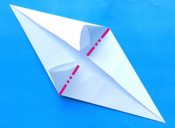 Origami Eenhoorn vouwen Origami Eenhoorn vouwen
